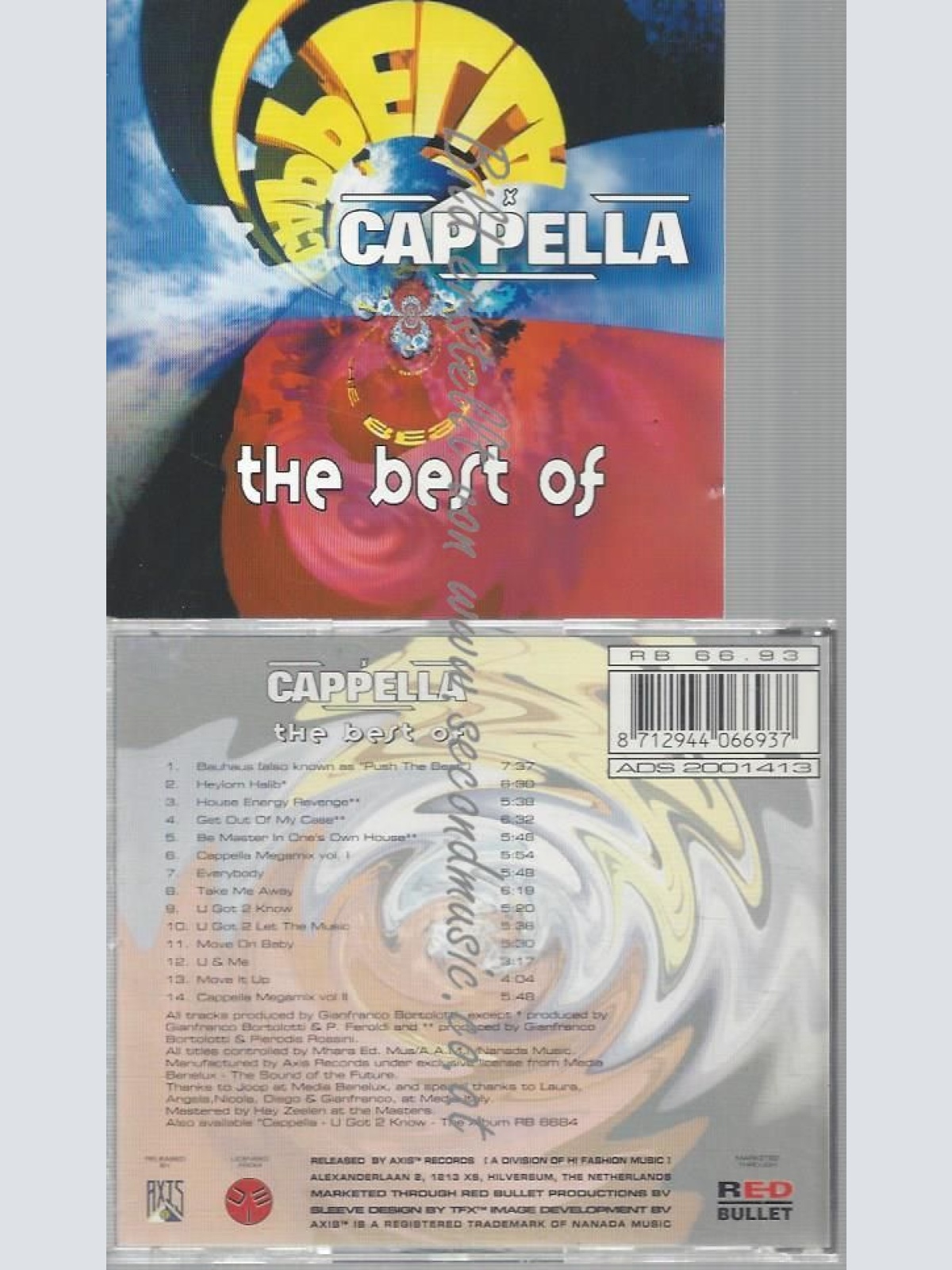 CD--CAPPELLA--BEST OF