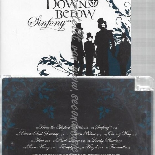 CD--DOWN BELOW--SINFONY  -RE-RELEASE-