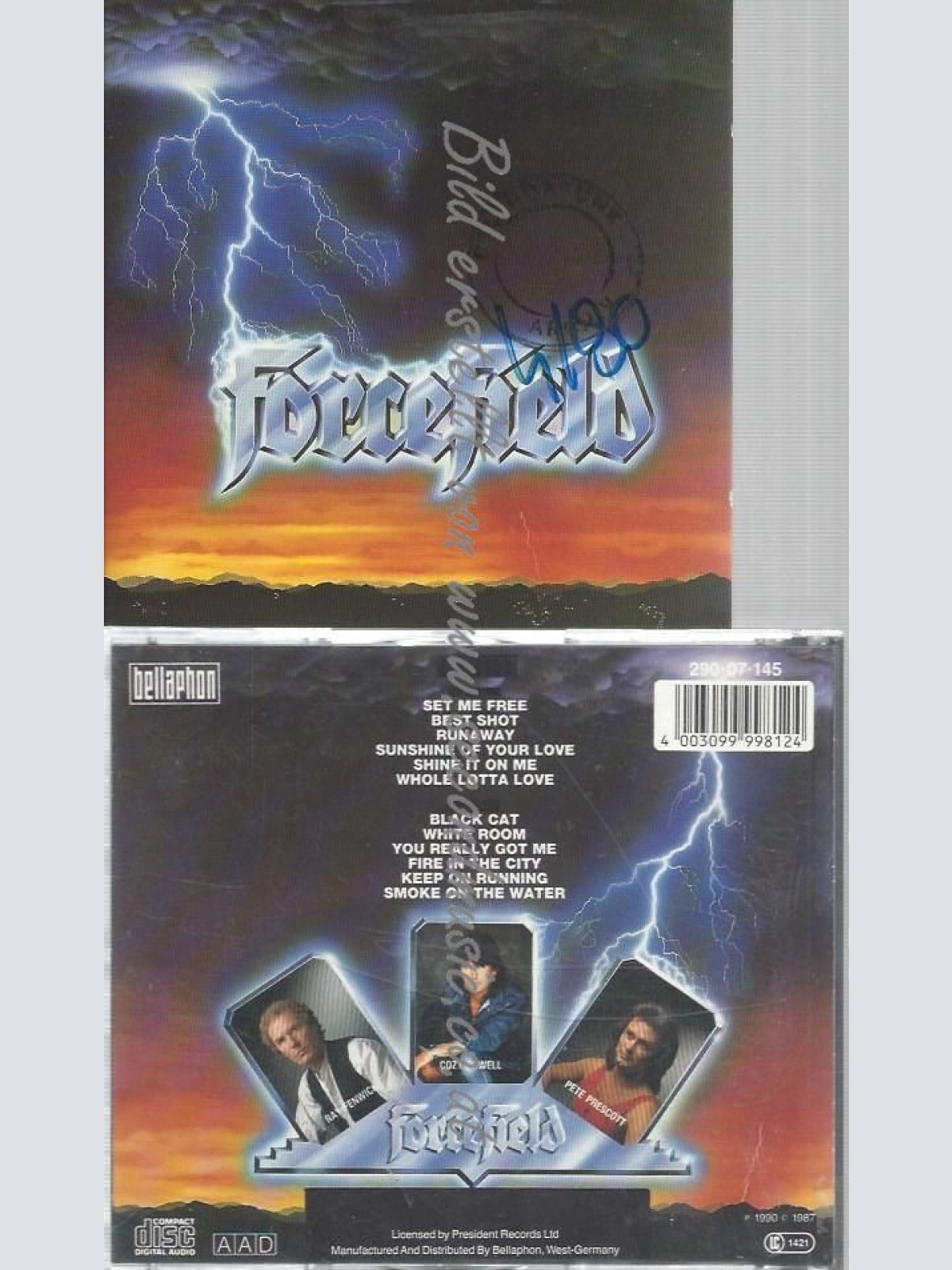 CD--FORCEFIELD--FORCEFIELD// BELLAPHON W GERMANY