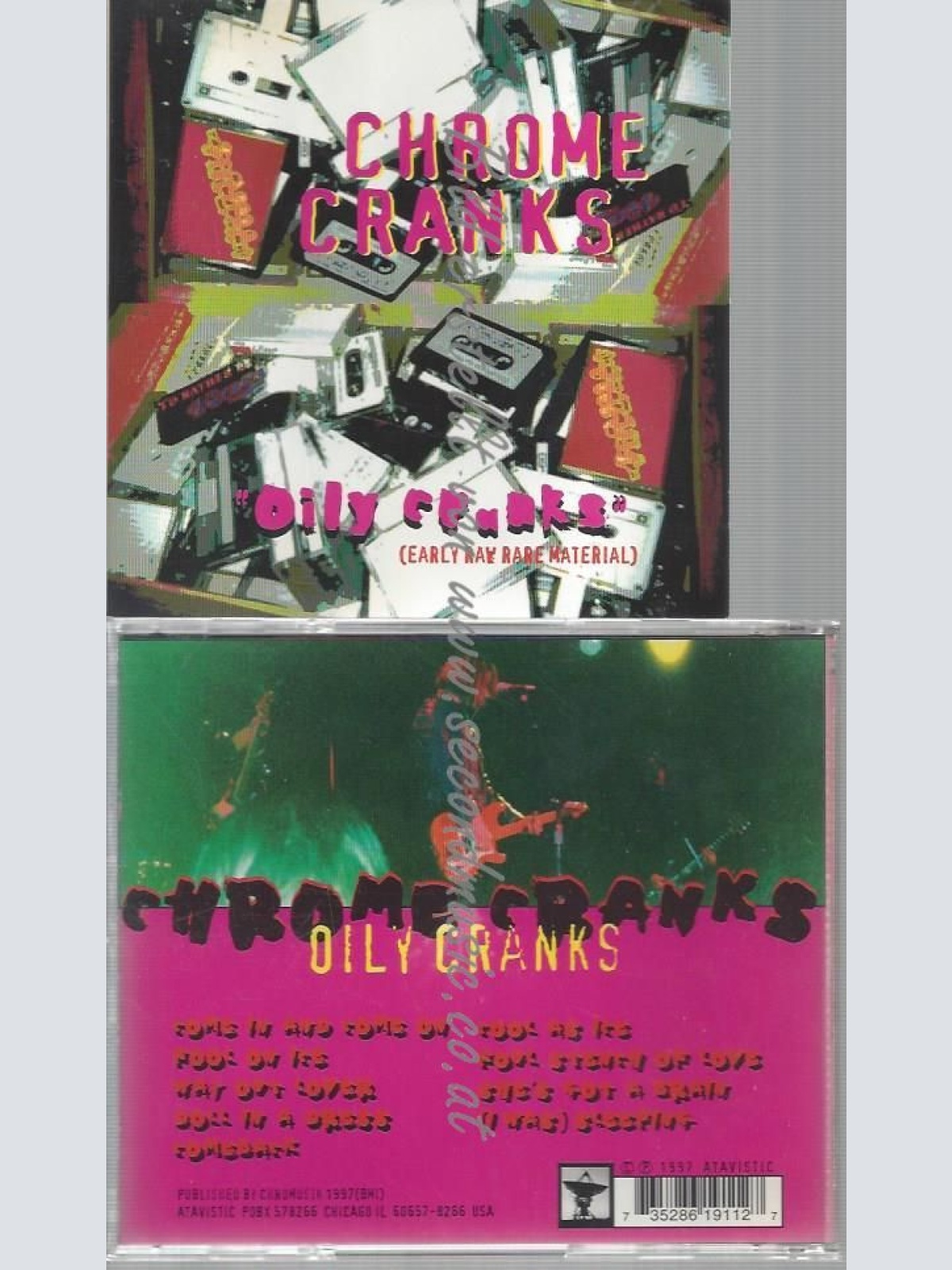 CD--CHROME CRANKS--OILY CRANKS