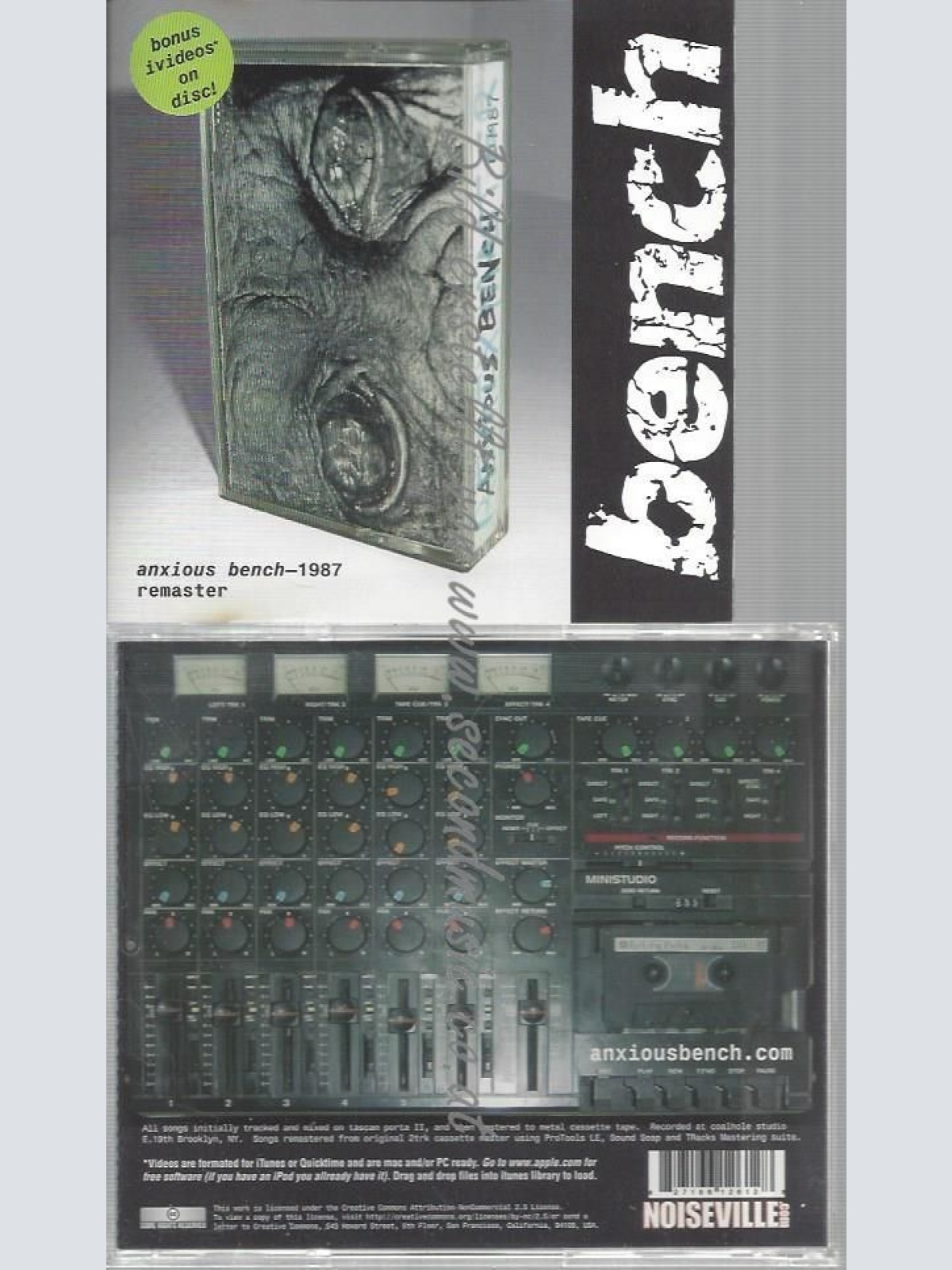 CD--BENCH--ANXIOUS BENCH