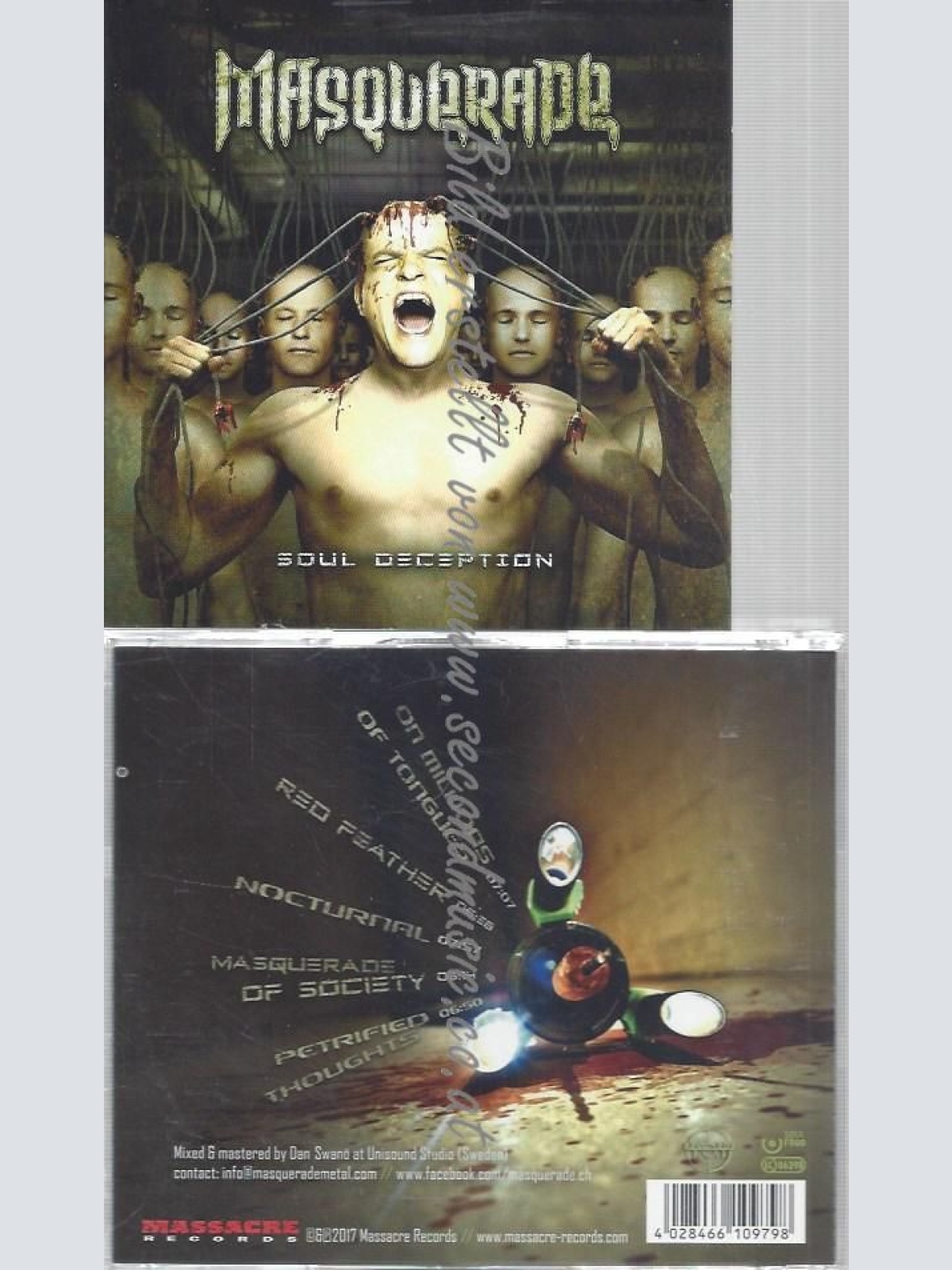 CD--MASQUERADE--SOUL DECEPTION