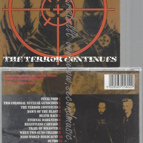 CD--RAW NOISE--THE TERROR CONTINUES