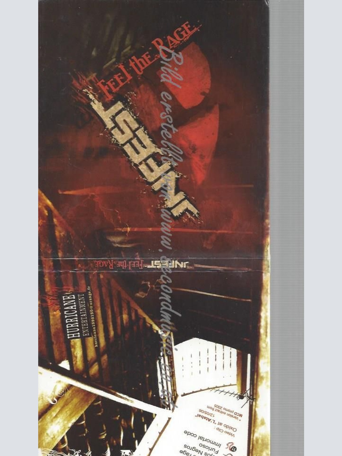 CD--INFEST--FEEL THE RAGE |