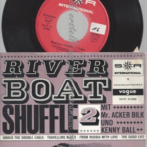 7" EP RIVER BOAT SHUFFLE 2 MR ACKER BILK KENNY BALL