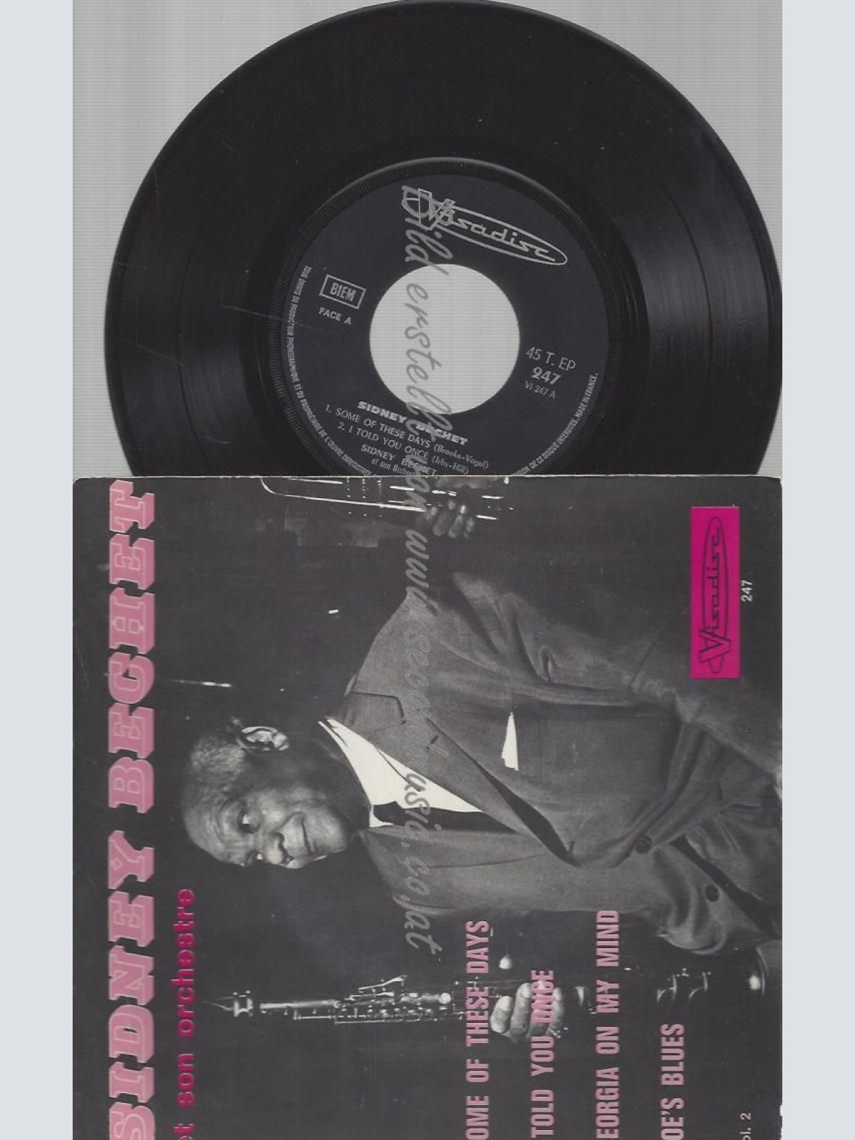 7" EP Sidney Bechet Et Son Orchestre – Vol. 2