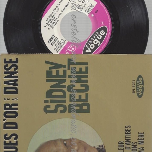 7" EP  SIDNEY BECHET LES DISQUES D'OR DE LA DANSE