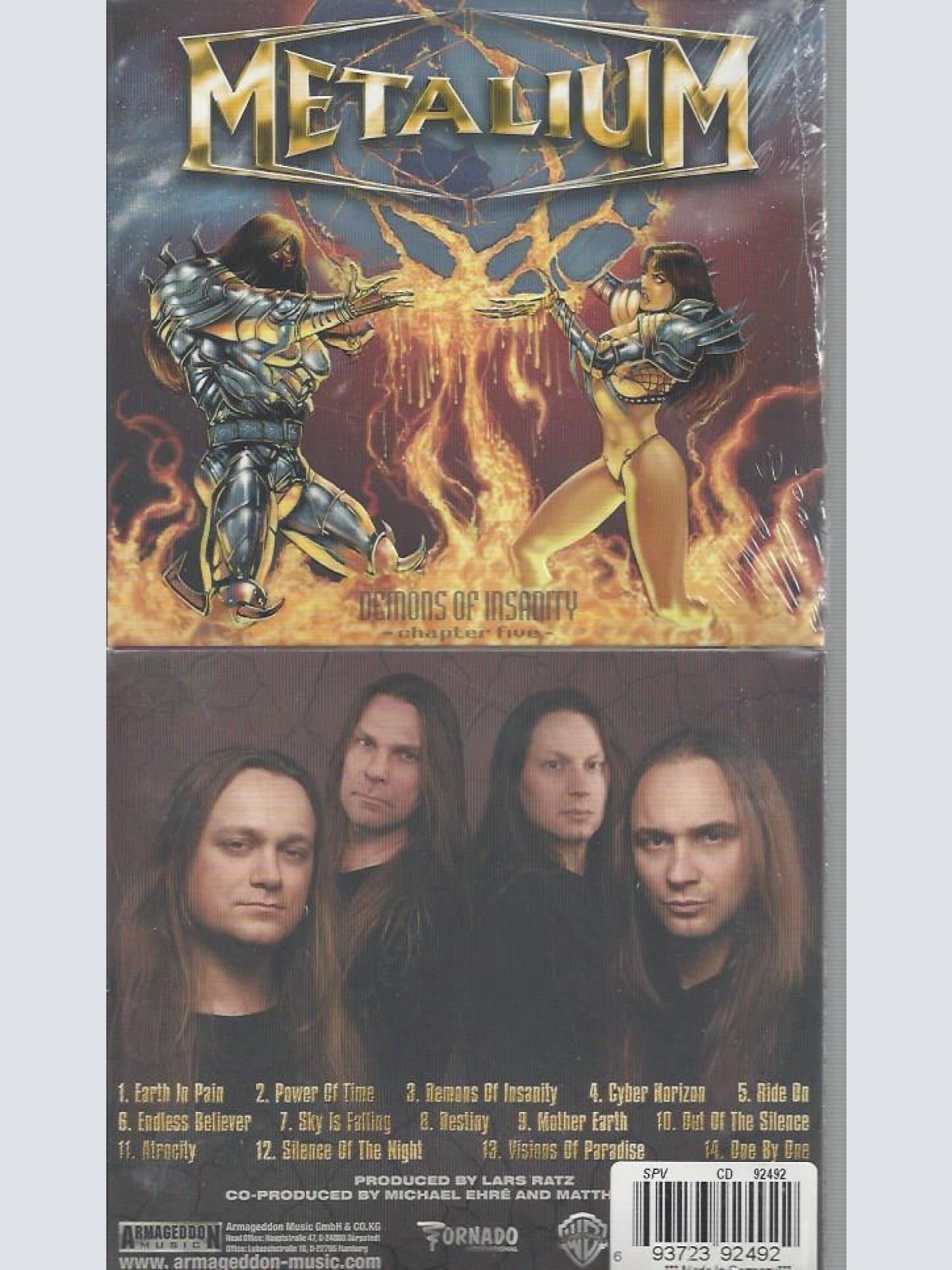 CD-- Metalium – Demons Of Insanity - Chapter Five