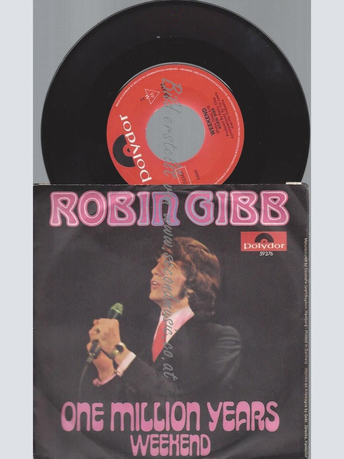 7"  Robin Gibb  One Million Years