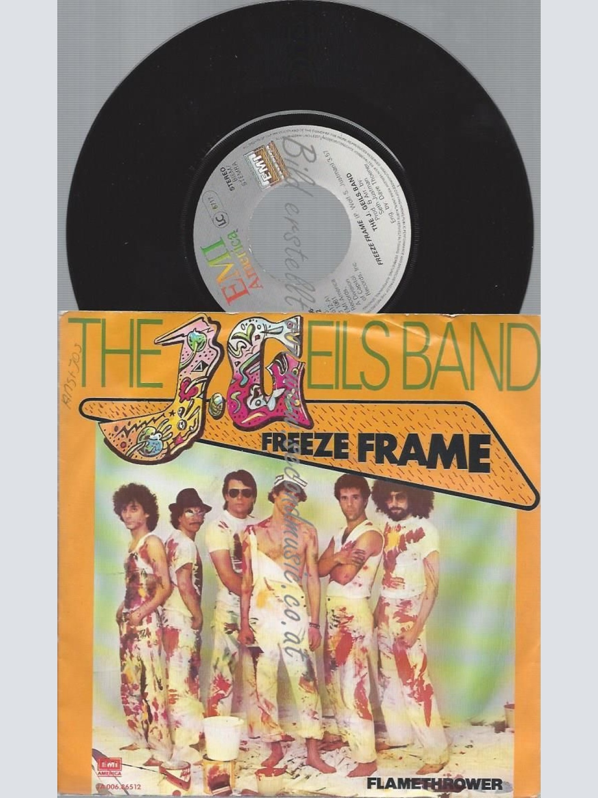 7" The J. Geils Band – Freeze Frame