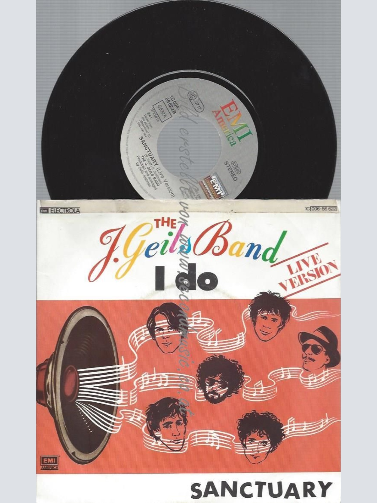 7"  The J. Geils Band  I Do