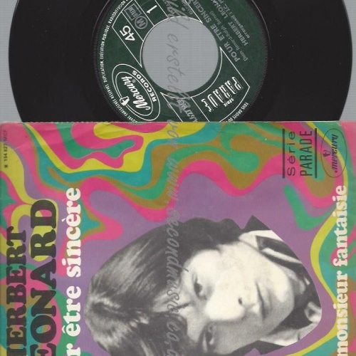 7"   Herbert Léonard  Pour Être Sincère