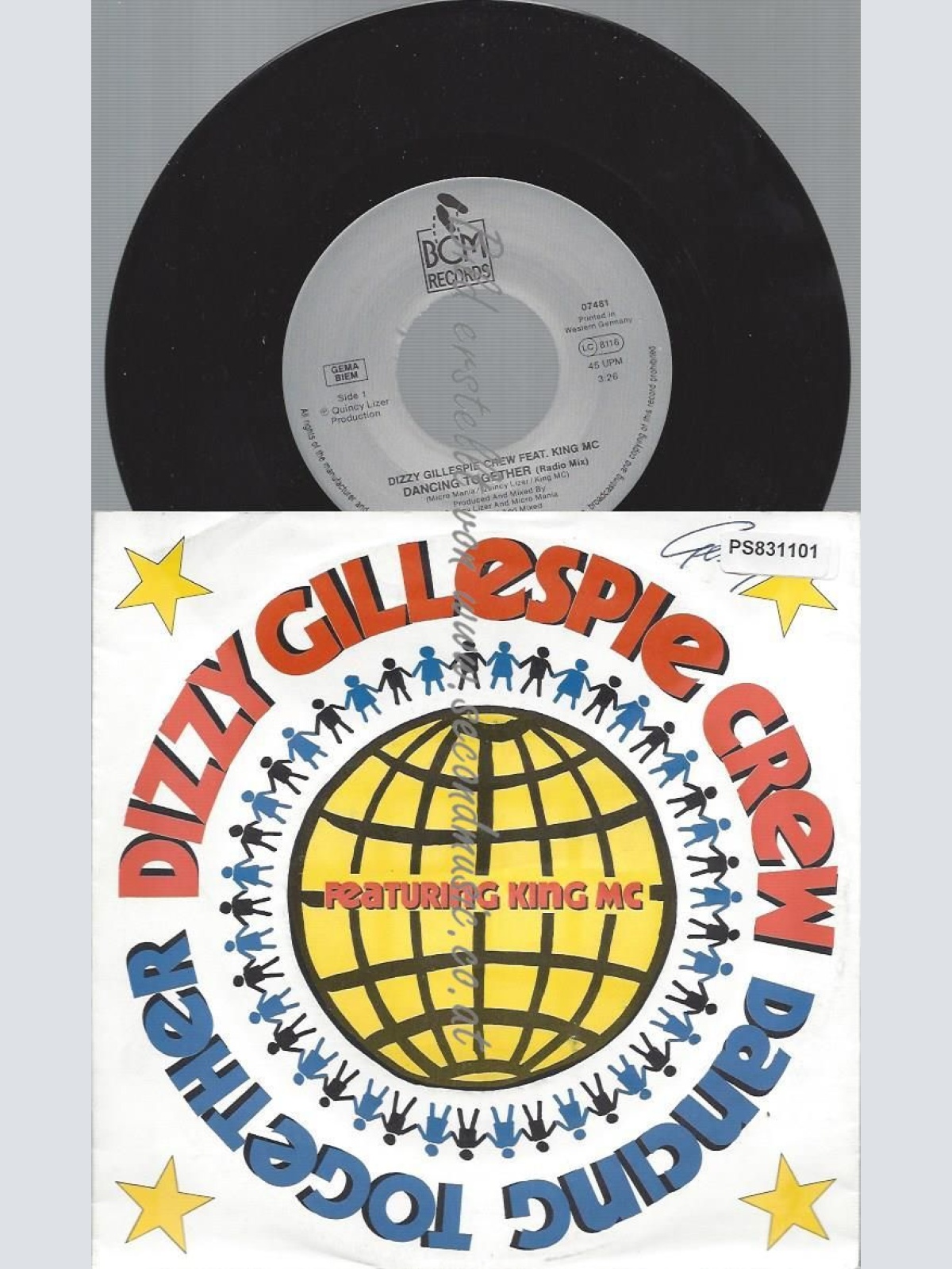 7"  Dizzy Gillespie Crew  – Dancing Together