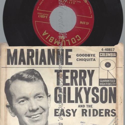 7"   Terry Gilkyson And The Easy Riders  Marianne