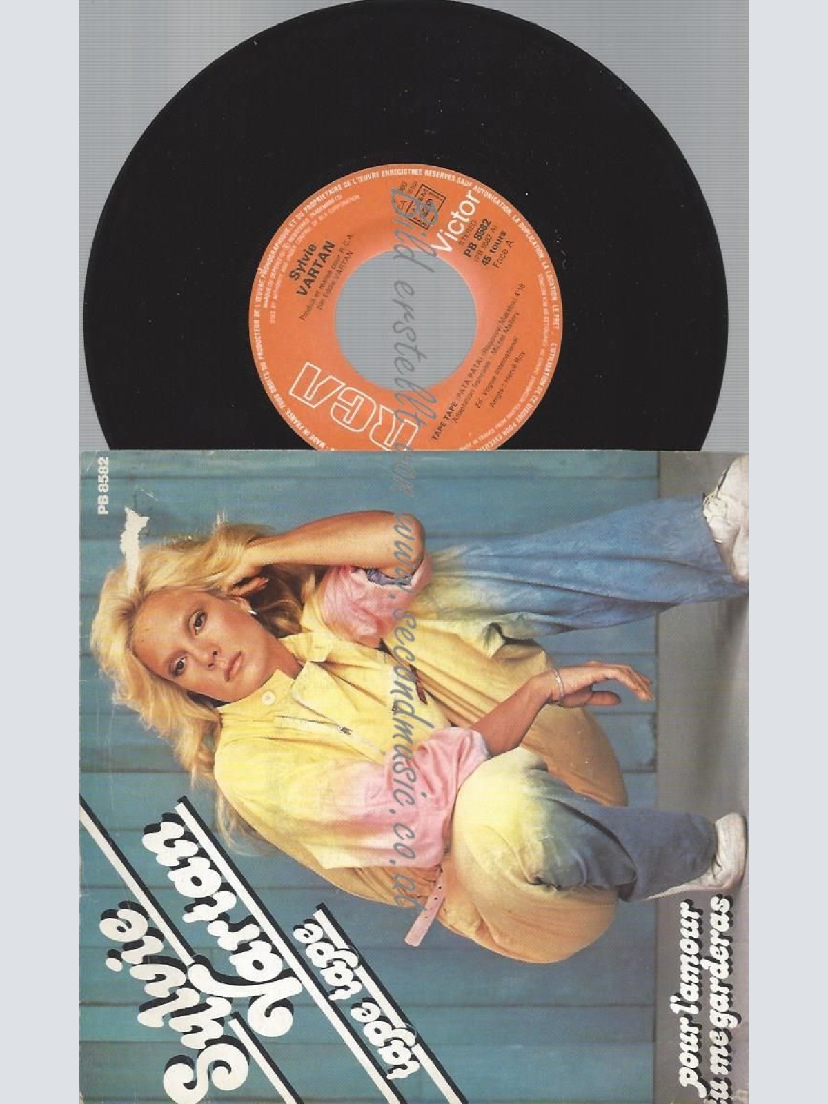7"  Sylvie Vartan – Tape Tape