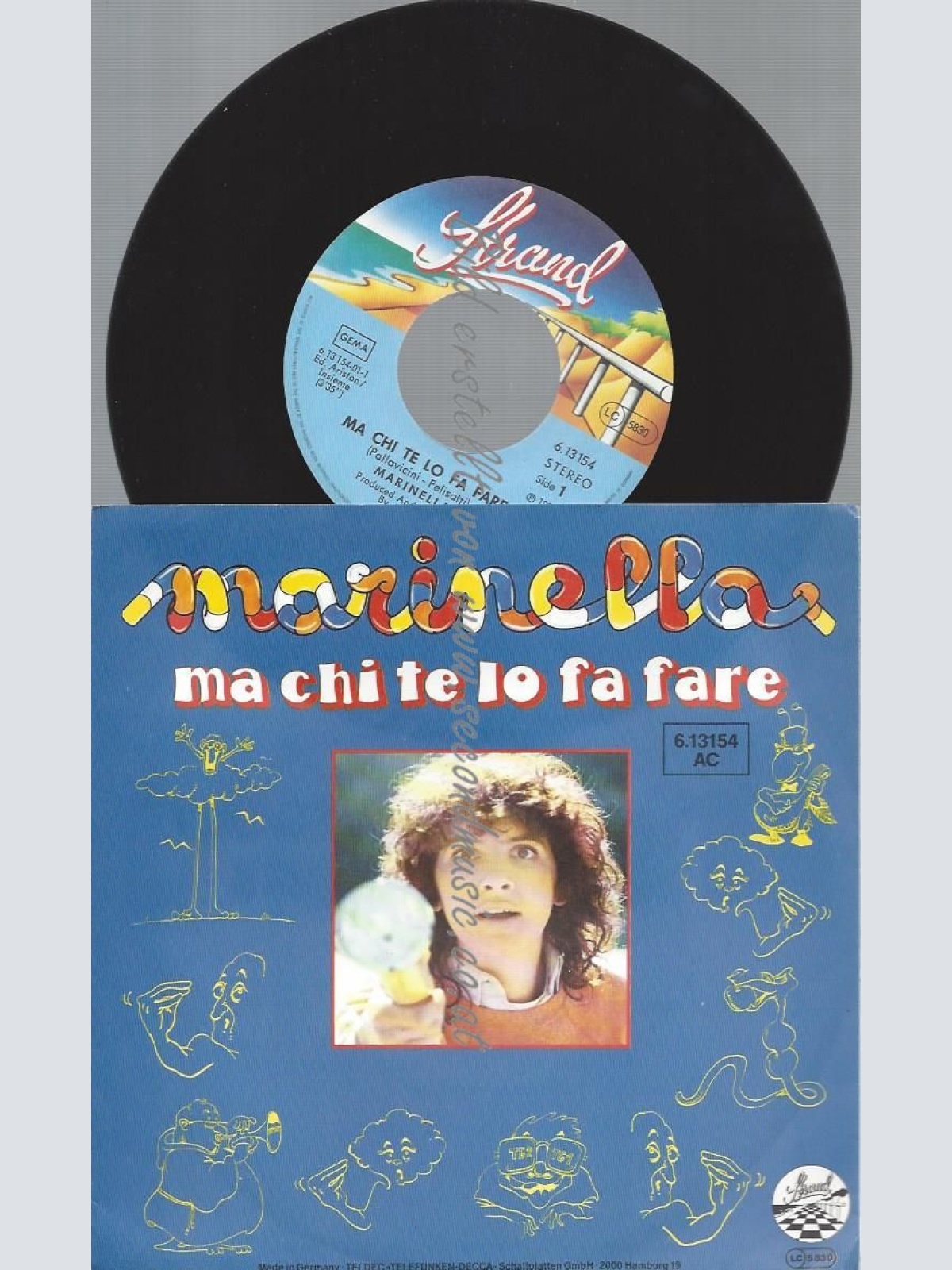 7"  Marinella  Ma Chi Te Lo Fa Fare  // PROMO