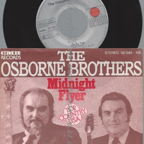 7"  The Osborne Brothers  Midnight Flyer