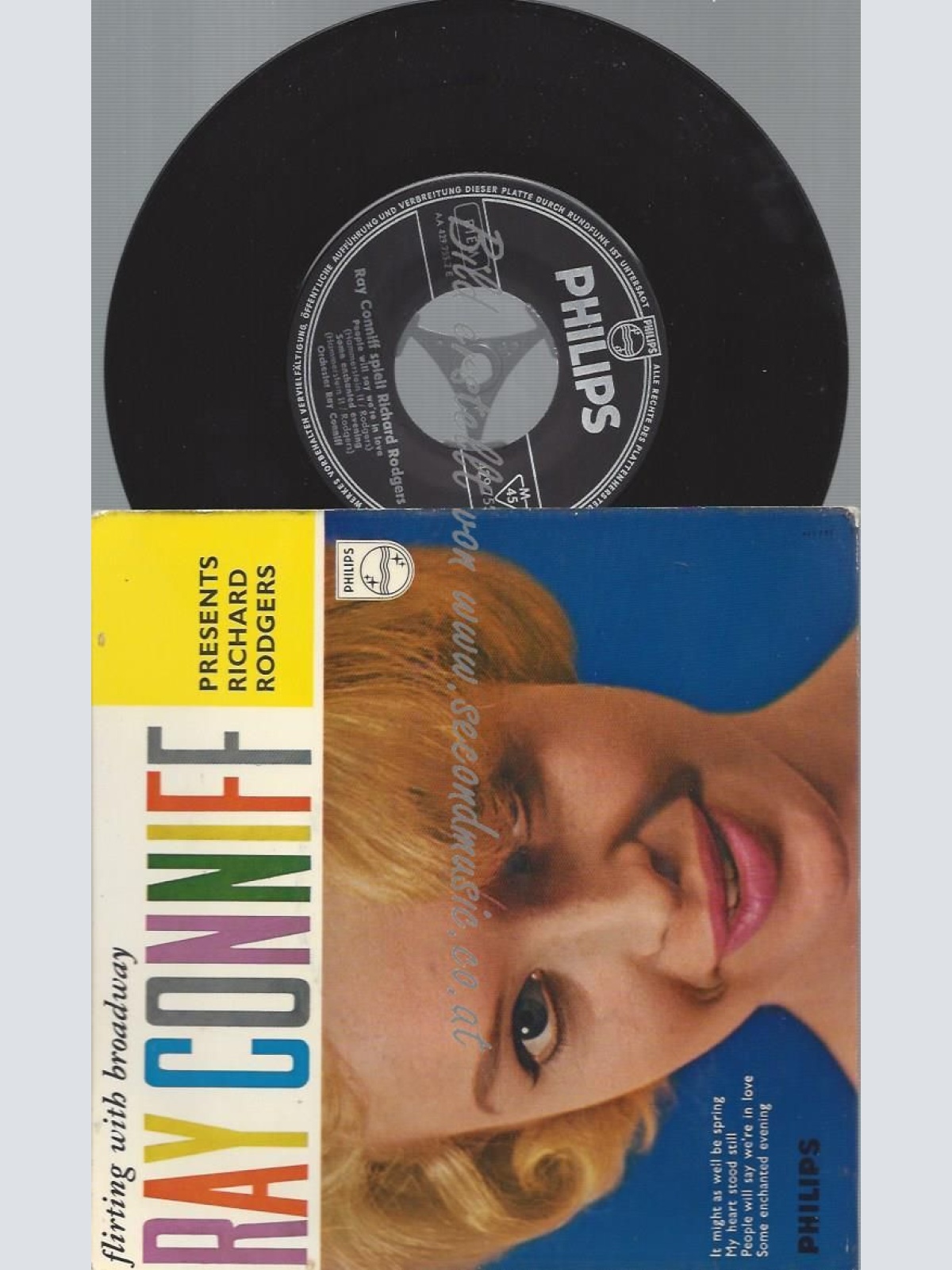 7"  Ray Conniff    Flirting With Broadway