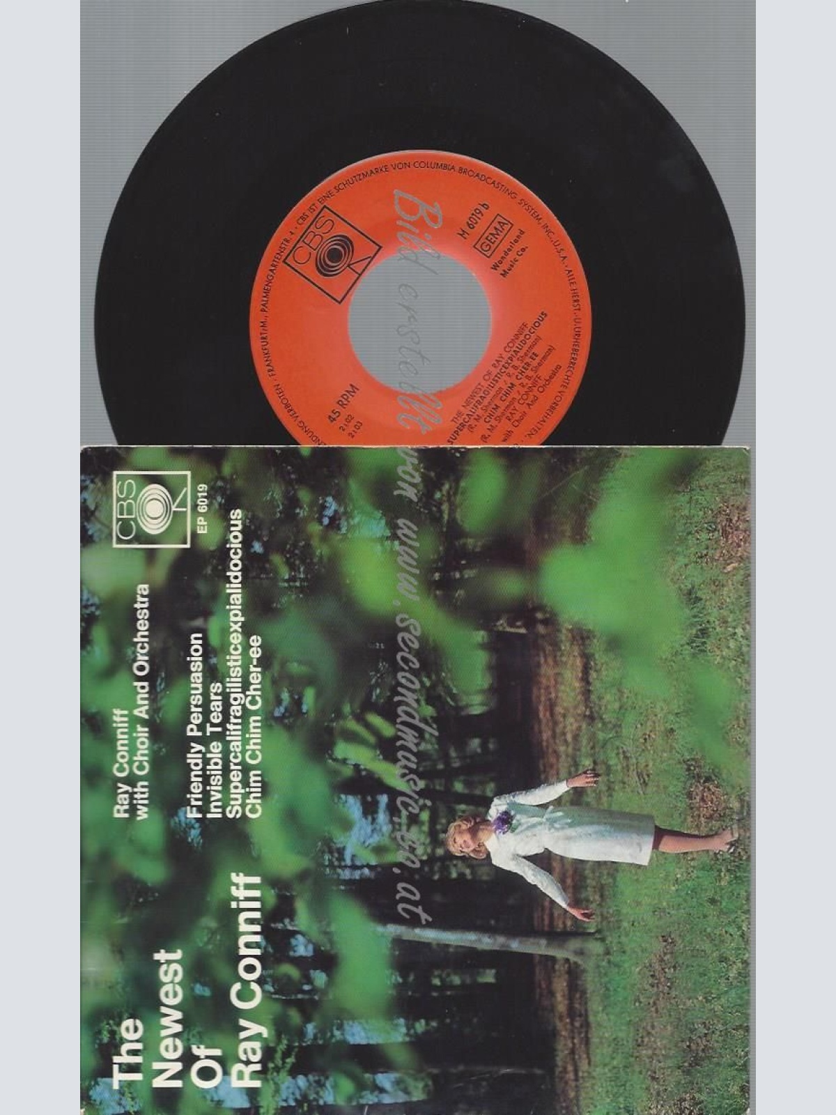 7"  Ray Conniff   The Newest Of Ray Conniff