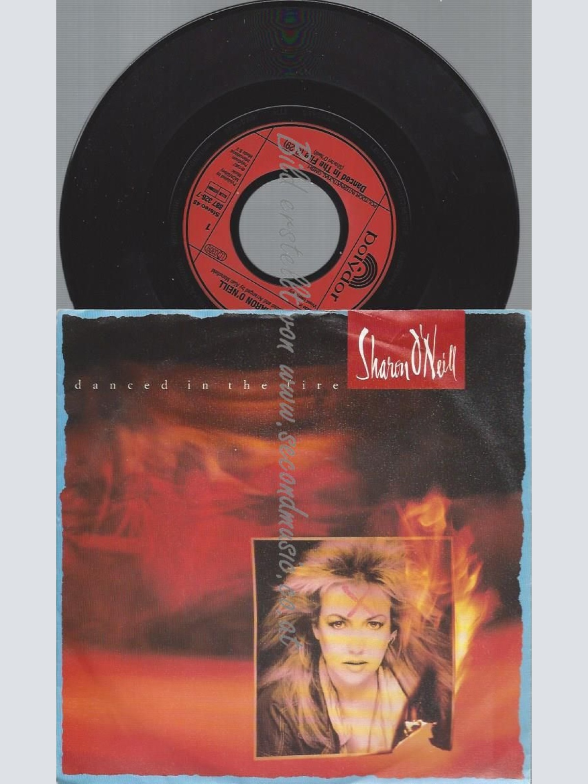 7"   Sharon O'Neill  Danced In The Fire