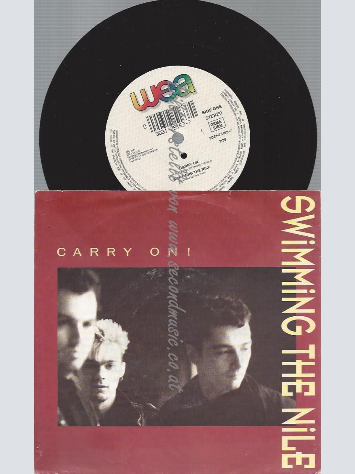 7"  Swimming The Nile  Carry On!