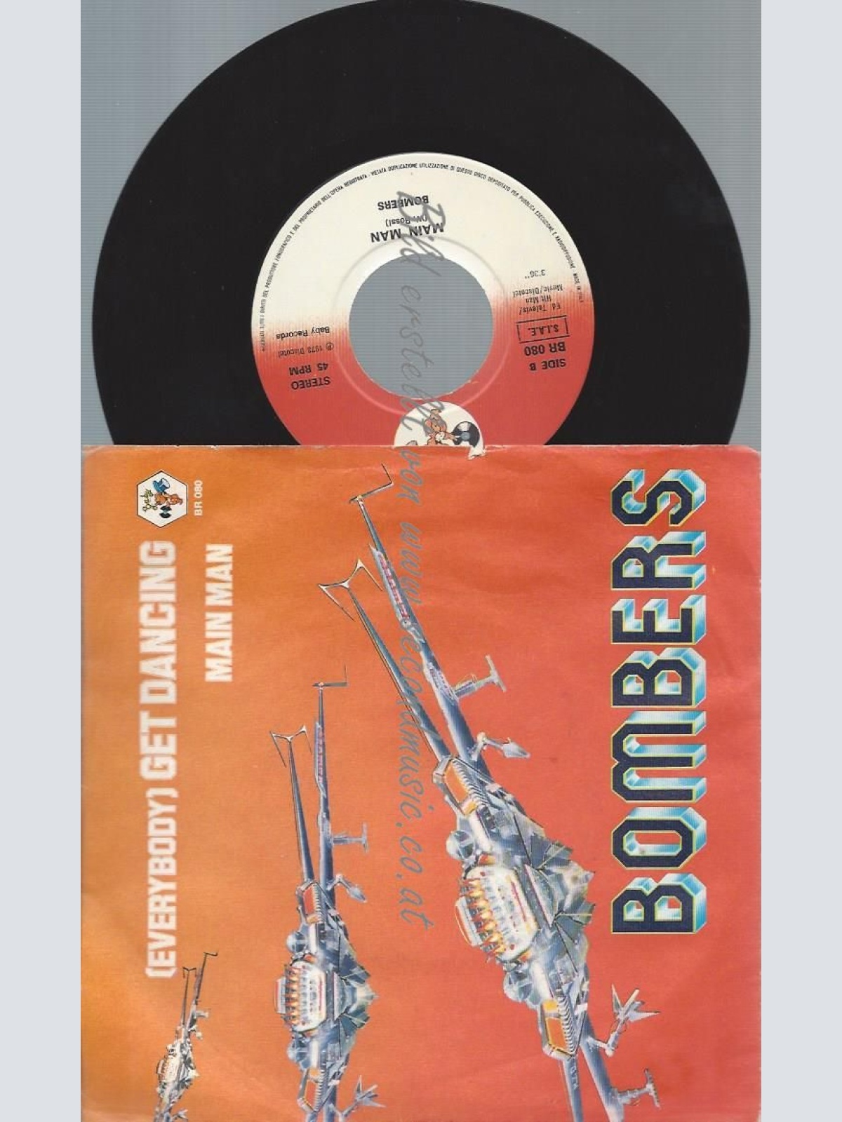7"  Bombers  (Everybody) Get Dancin'