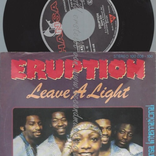 7"  Eruption – Leave A Light