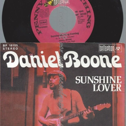 7"   Daniel Boone  Sunshine Lover