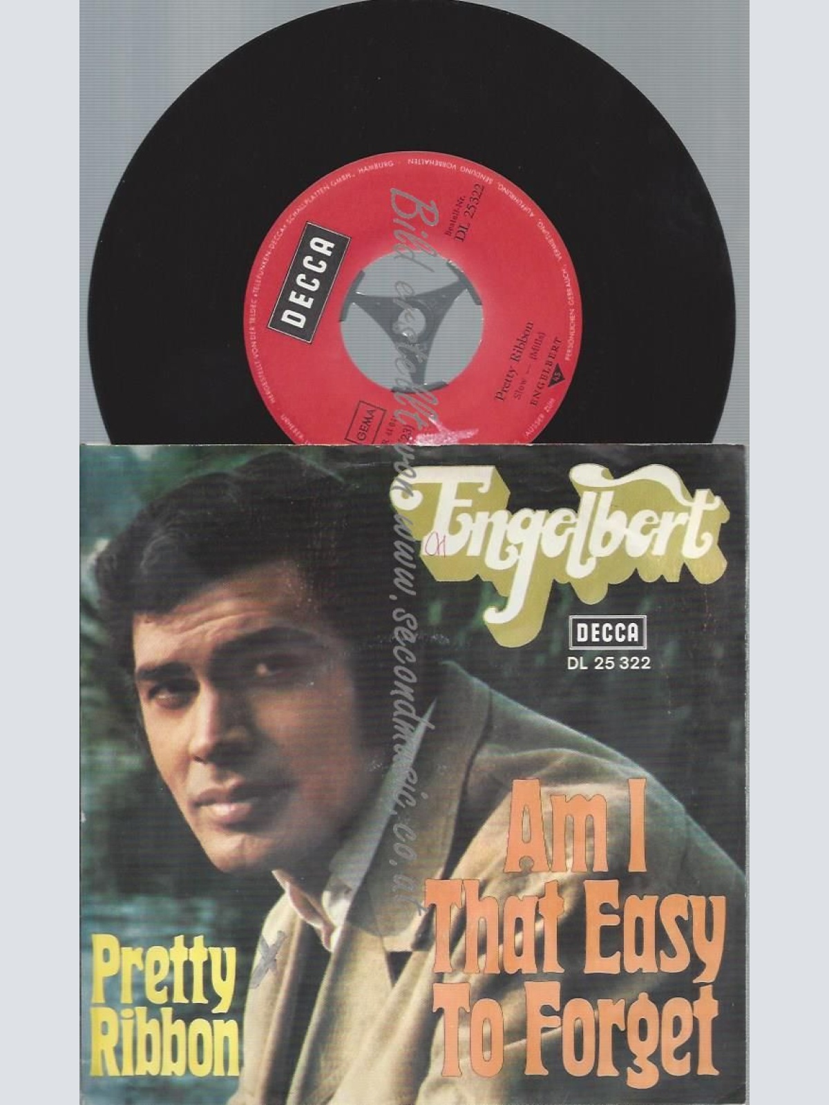 7"  Engelbert  Am I That Easy To Forget