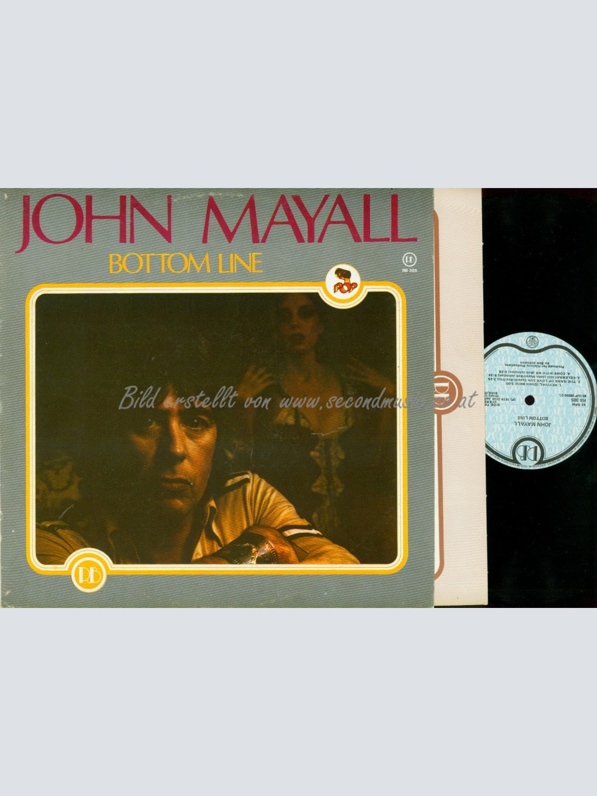 LP-- John Mayall – Bottom Line  //OIS