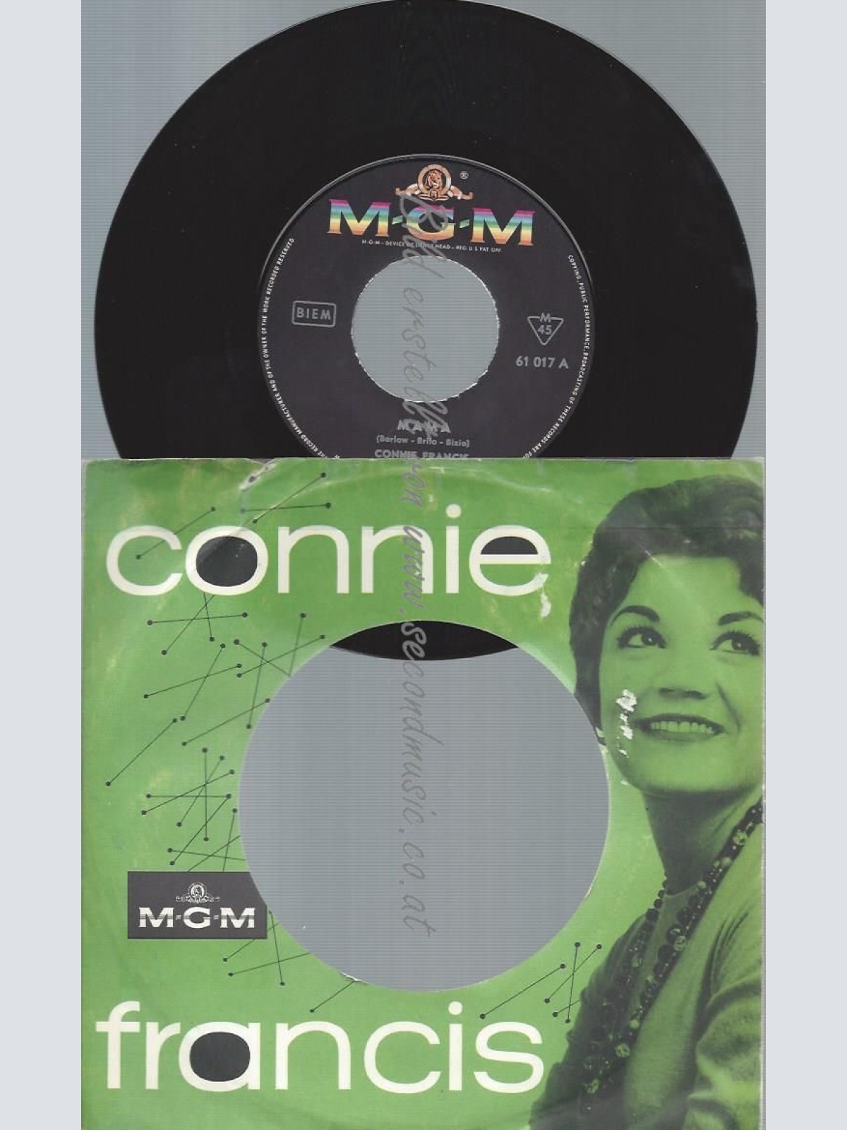7"  Connie Francis  Mama