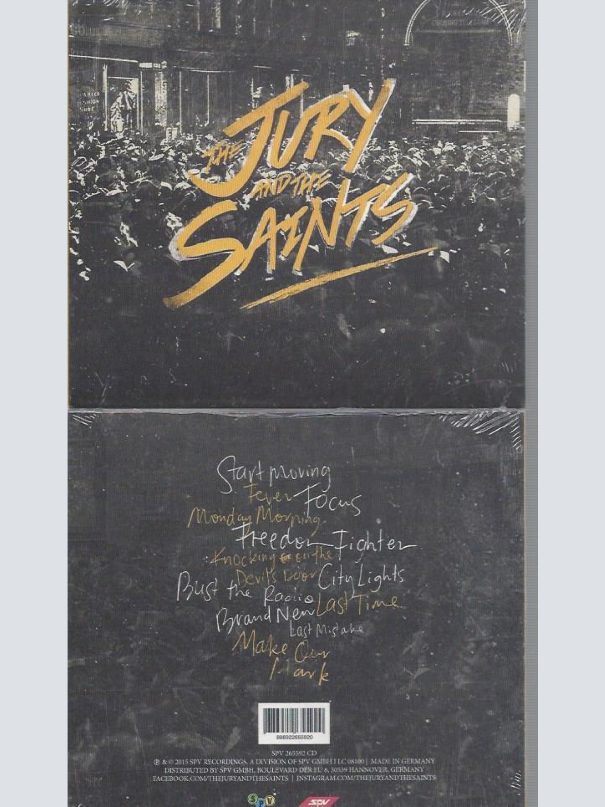 CD-The Jury and the Saints