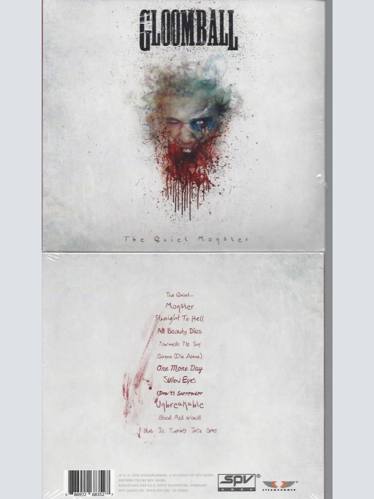 CD--The Quiet Monster  Gloomball