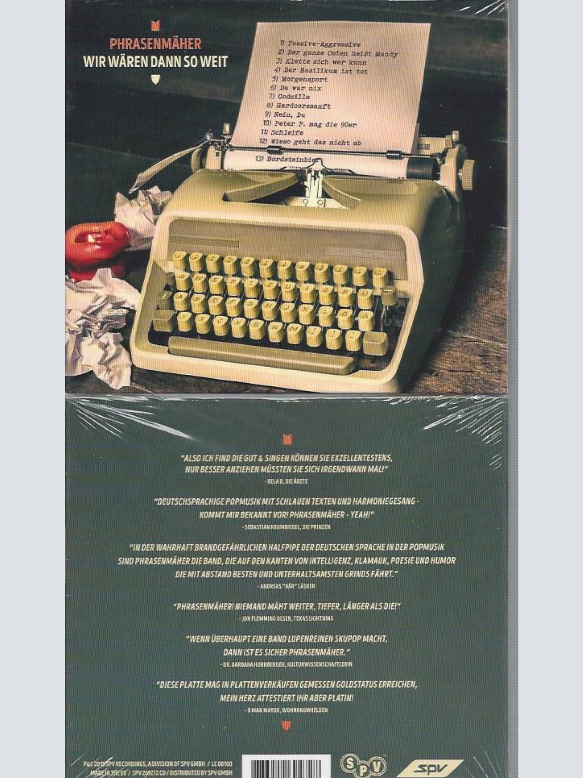 CD--Wir wären dann so weit  Phrasenmäher