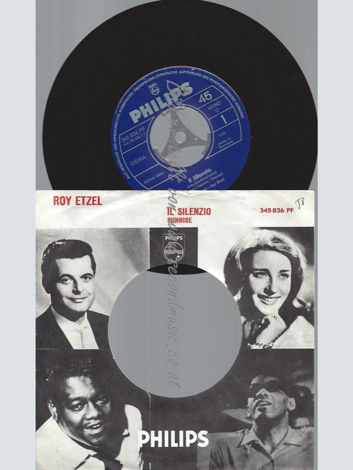 7"  Roy Etzel – Il Silenzio