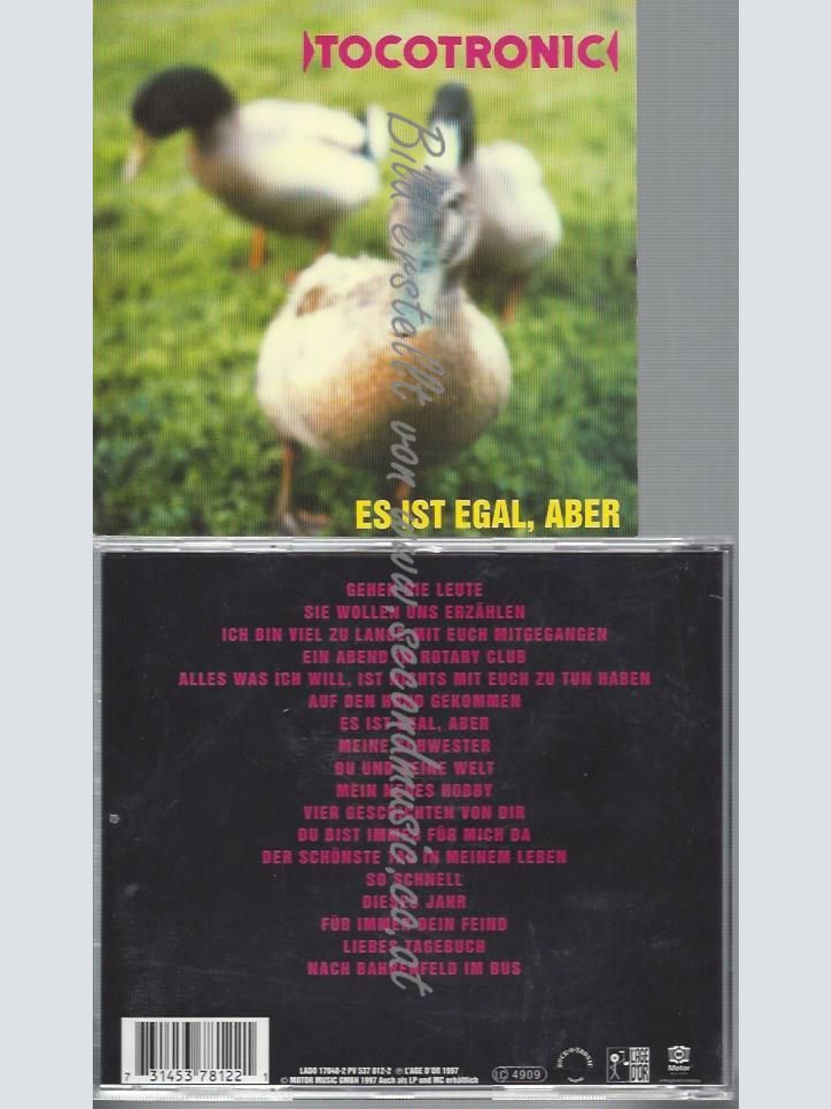 CD--TOCOTRONIC--ES IST EGAL, ABER