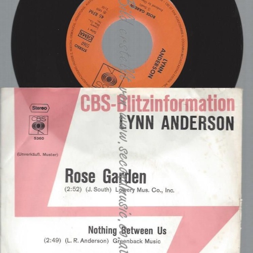 7"   Lynn Anderson – Rose Garden  //PROMO