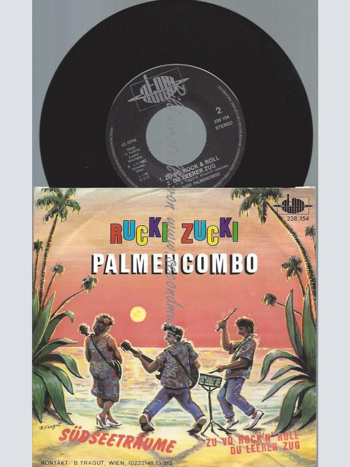 7"   Rucki Zucki Palmencombo  Südseeträume //VG+