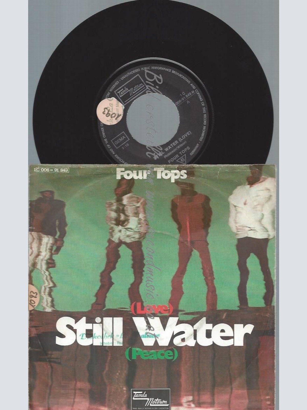 7"  Four Tops – Still Water