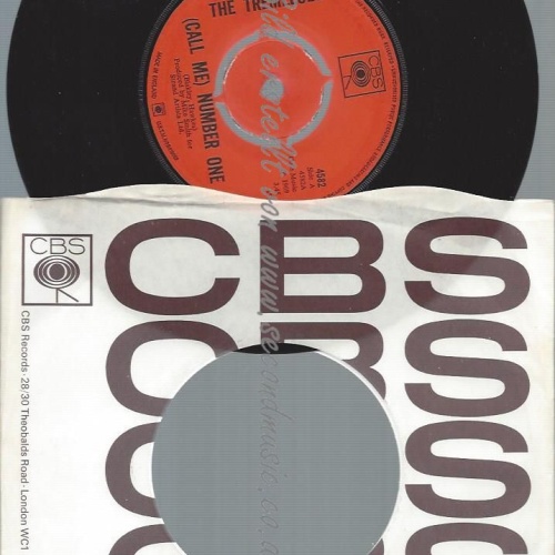 7"  The Tremeloes  (Call Me) Number One  //UK