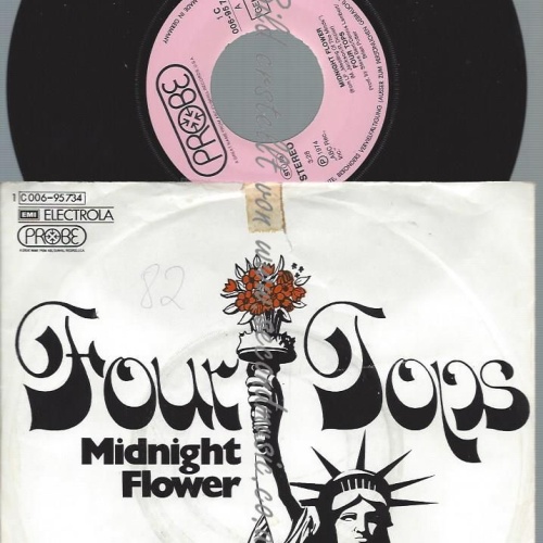 7"   Four Tops  Midnight Flower