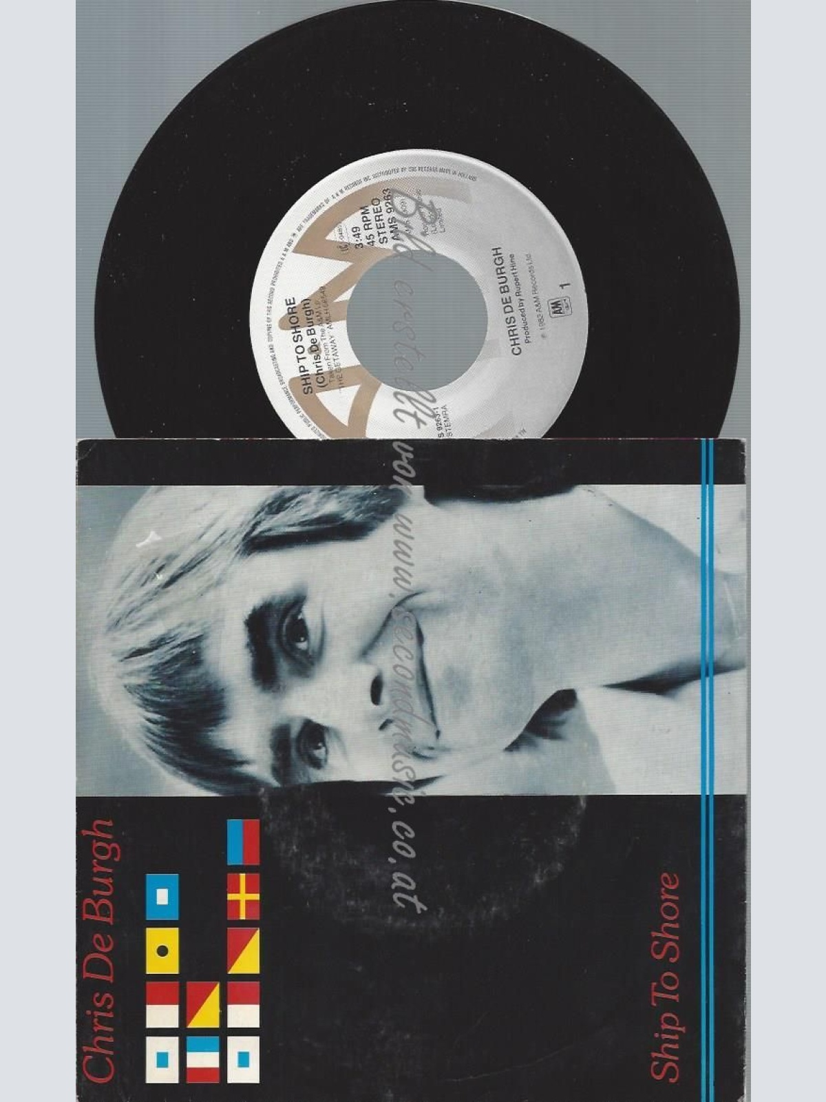 7"  Chris De Burgh – Ship To Shore