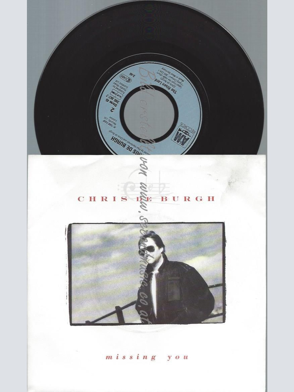 7"   Chris de Burgh – Missing You