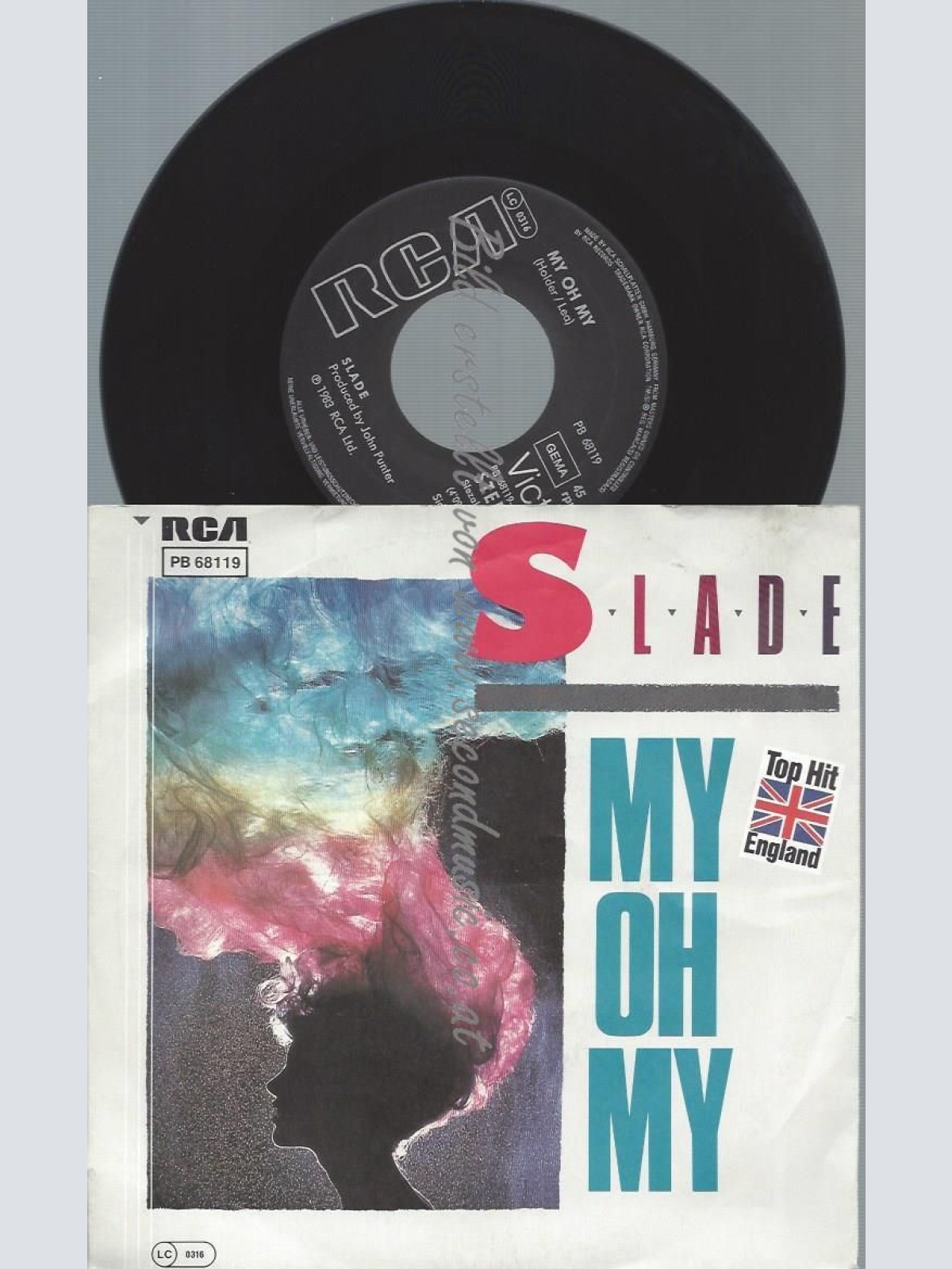 7"  Slade – My Oh My  // DE