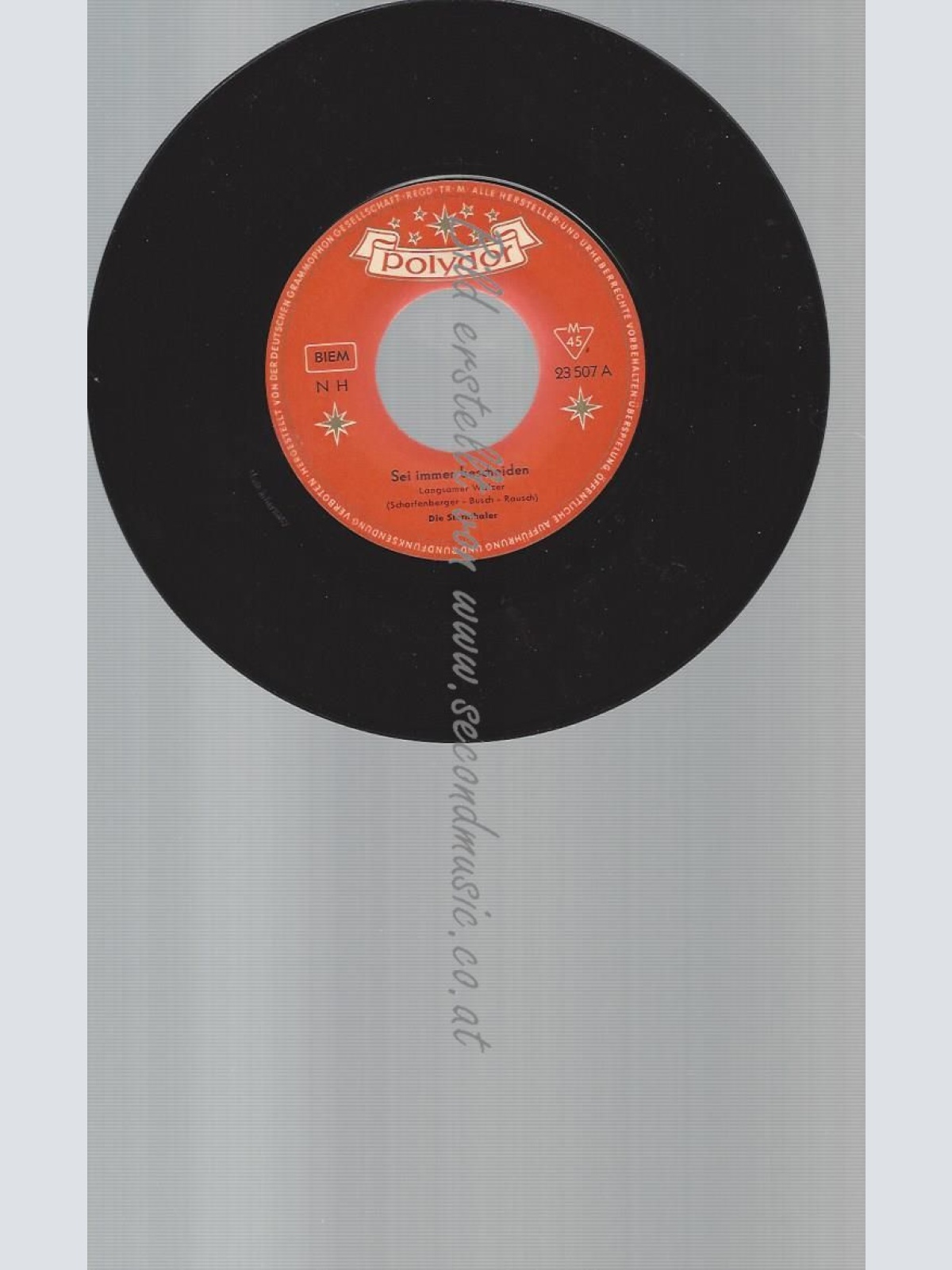 7"   Die Sternthaler – Sei Immer Bescheiden