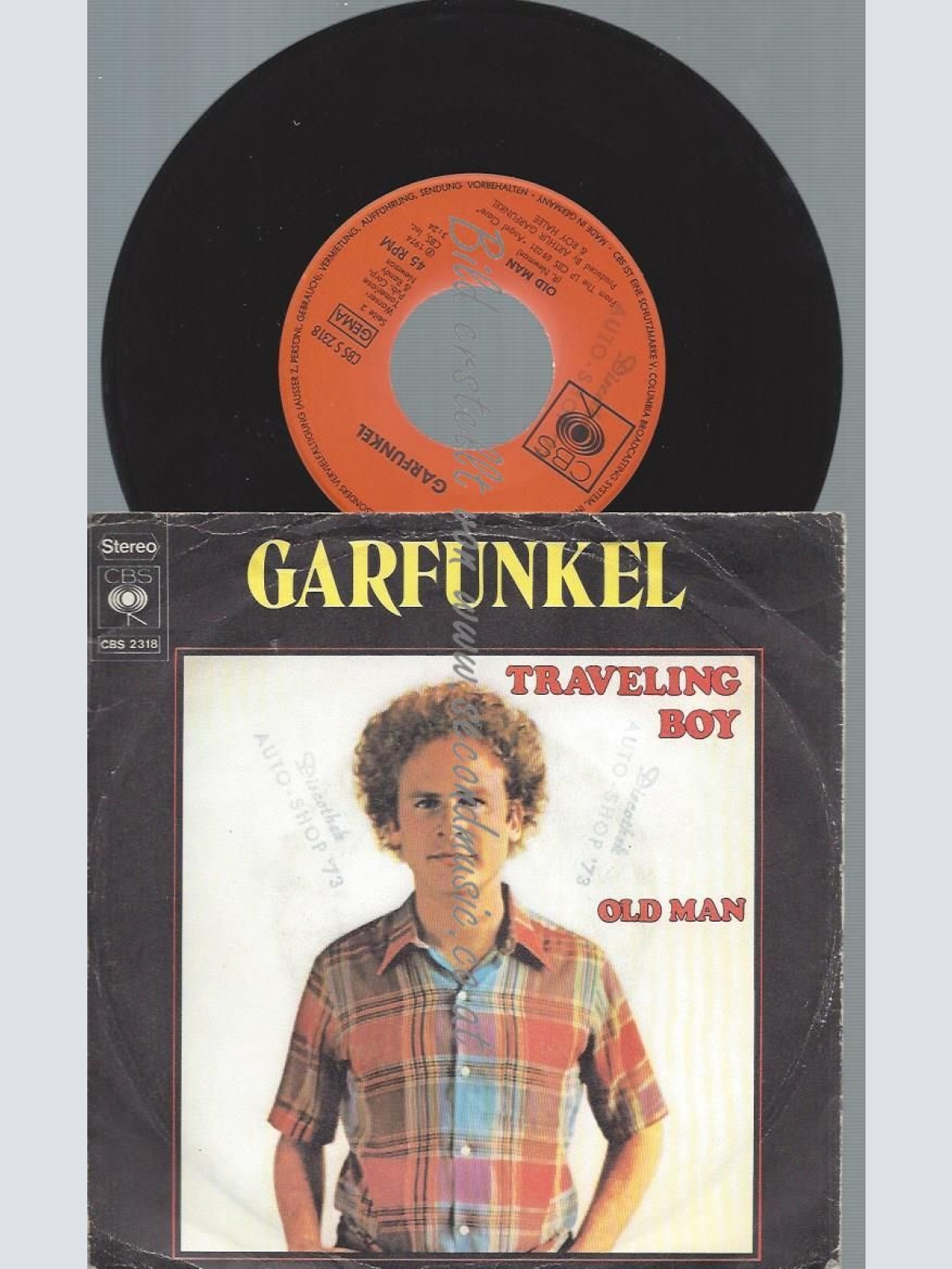 7" Garfunkel  Traveling Boy