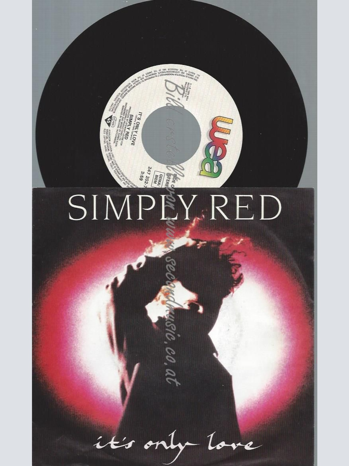 7"   Simply Red – It's Only Love