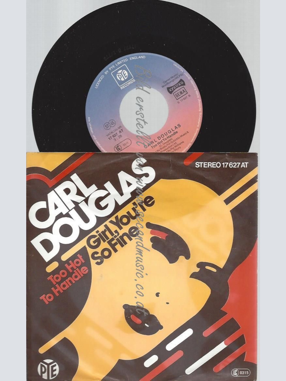 7"  Carl Douglas  Girl, You're So Fine