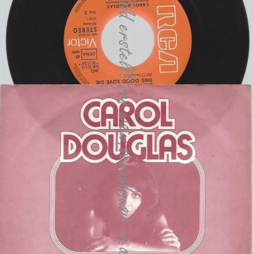 7"    Carol Douglas  Doctor's Orders