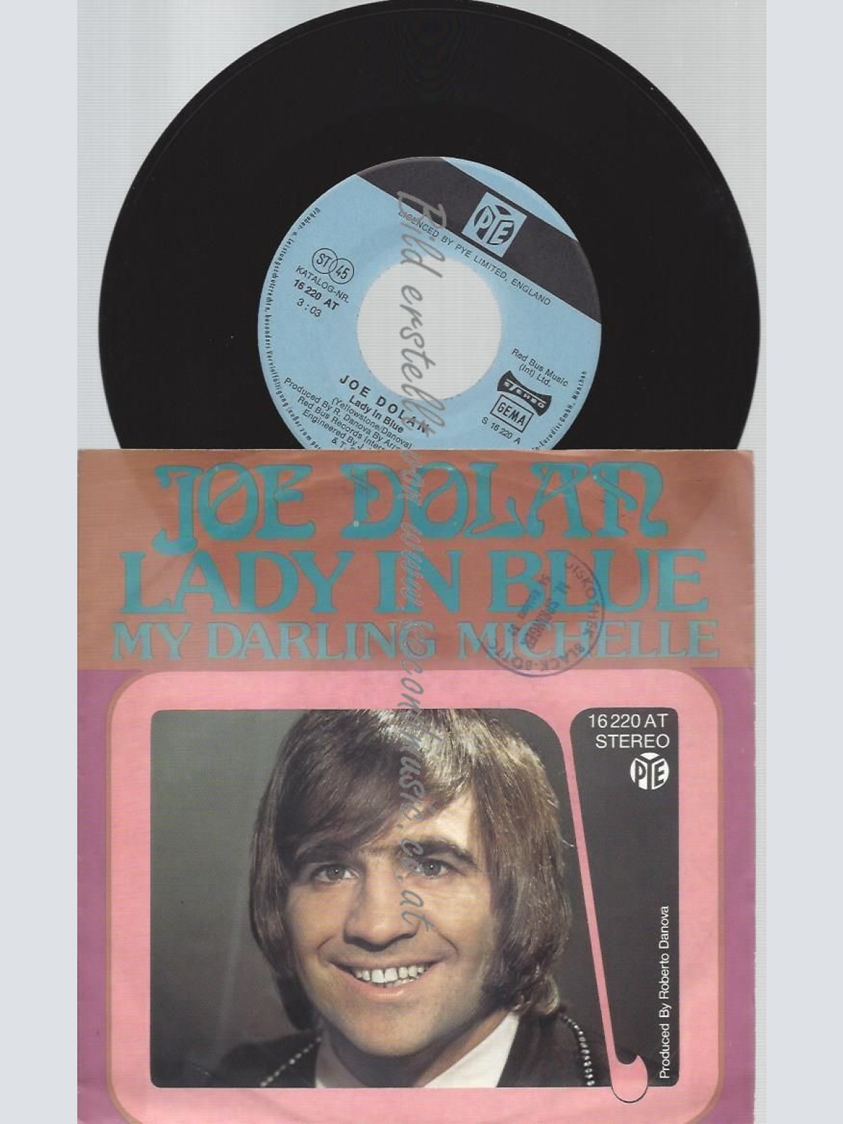 7" Joe Dolan  Lady In Blue